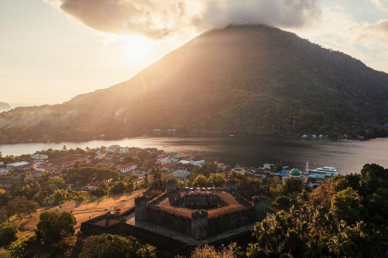 Fort Belgica, Maluku Islands, Indonesia