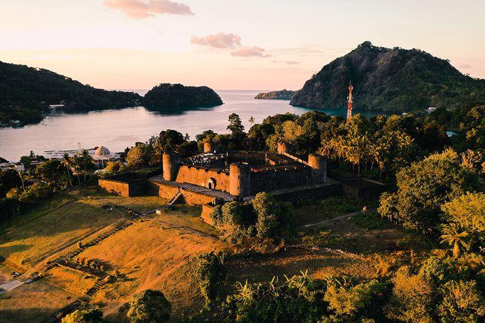 Fort Belgica, Maluku Islands, Indonesia