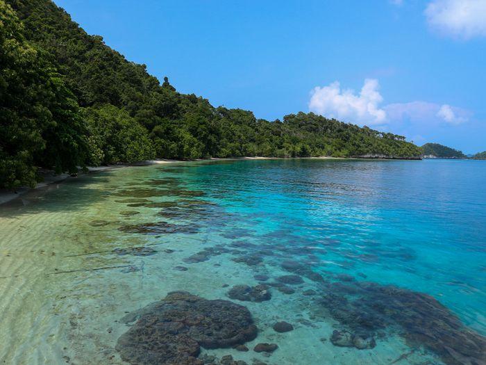 Ranger station, Wayag Island